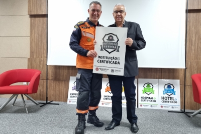 Imagem de Sindiex recebe prêmio inédito “Instituição Segura”